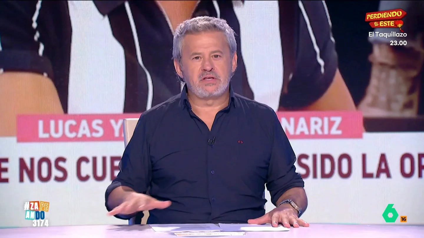 Miki Nadal, sobre la operación de Lucas, de Andy y Lucas: "Puede ser la primera nariz que venga ya con pelo" El artista se ha operado en Turquía, tal y como han adelantado en 'Y ahora Sonsoles'. El cantante ha dicho que está muy contento con el resultado, pero que la recuperación va a ser "muy larga, de dos o tres meses".