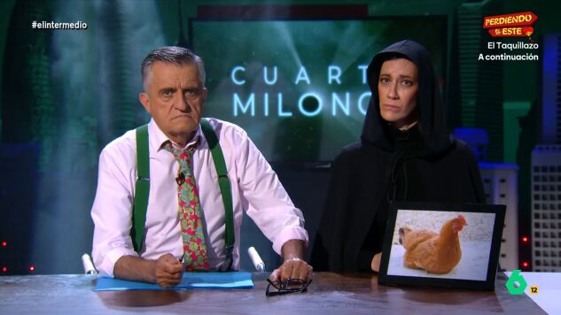 El Intermedio recupera esta edici&oacute;n de 'Cuarta Milonga' en el que Cristina Gallego se convert&iacute;a en masona y analizaba el discurso supremacista de la influencer de extrema derecha Ada Lluch, a la que Vox promociona a trav&eacute;s de su fundaci&oacute;n.