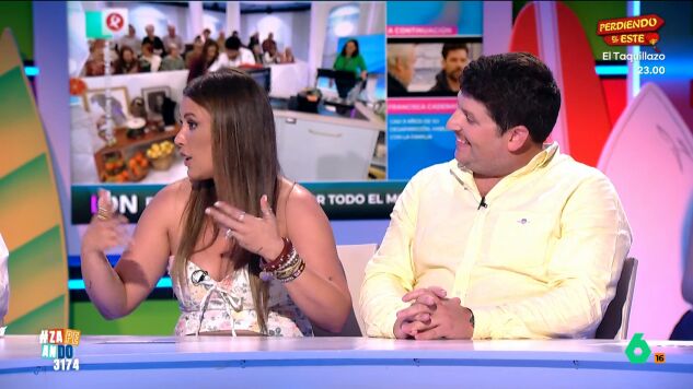 Sara Bravo y Pedro Collado, uno de los d&uacute;os estrella de la tele gracias a su divertida secci&oacute;n de cocina en 'Conexi&oacute;n Extremadura', visitan Zapeando y derrochan an&eacute;cdotas del programa y sentido del humor.