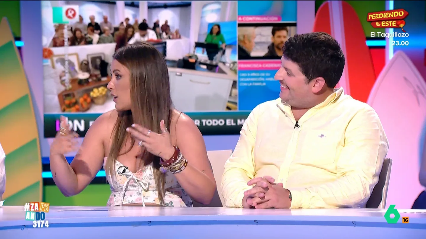 Sara Bravo y Pedro Collado desvelan anécdotas de su sección de cocina en 'Conexión Extremadura' Sara Bravo y Pedro Collado, uno de los dúos estrella de la tele gracias a su divertida sección de cocina en 'Conexión Extremadura', visitan Zapeando y derrochan anécdotas del programa y sentido del humor.