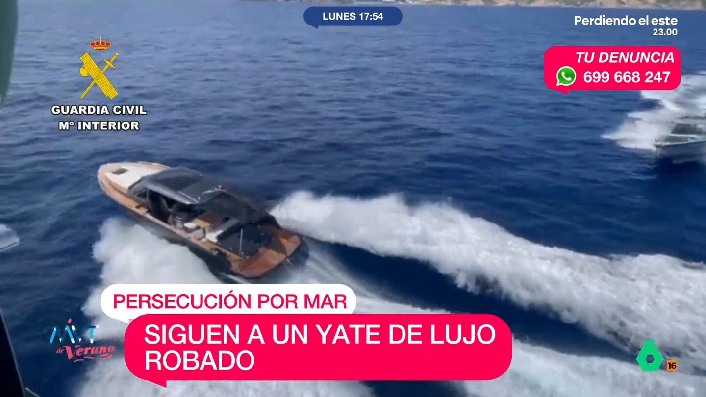 La Guardia Civil consigui&oacute; interceptar a un yate valorado en m&aacute;s de un mill&oacute;n de euros que hab&iacute;a sido robado en el puerto de S&oacute;ller, en Mallorca. Su piloto desatendi&oacute; las indicaciones de los agentes e incluso intent&oacute; embestirlos.