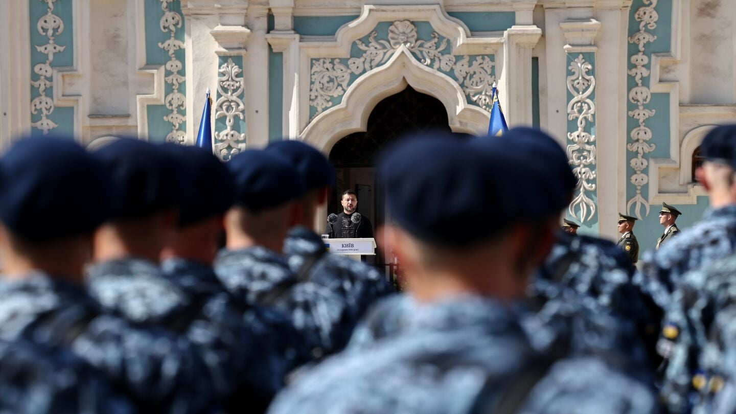 El presidente de Ucrania, Vol&oacute;dimir Zelenski