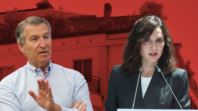 Alberto N&uacute;&ntilde;ez Feij&oacute;o e Isabel D&iacute;az Ayuso