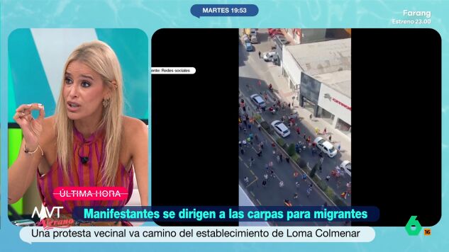 Afra Blanco manda un mensaje claro a los vecinos de Ceuta, a los que advierte de que hay gente que est&aacute; o "incitando a la prevaricaci&oacute;n de las personas que tienen la responsabilidad", o bien "inoculando miedo y rechazo entre la gente".
