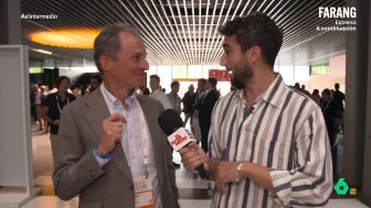 Isma Ju&aacute;rez ten&iacute;a la oportunidad de hablar con Pedro Duque sobre inteligencia artificial y preguntarle en qu&eacute; el reportero es todav&iacute;a mejor: "En casi todo", le respond&iacute;a el astronauta y exministro de Ciencia.