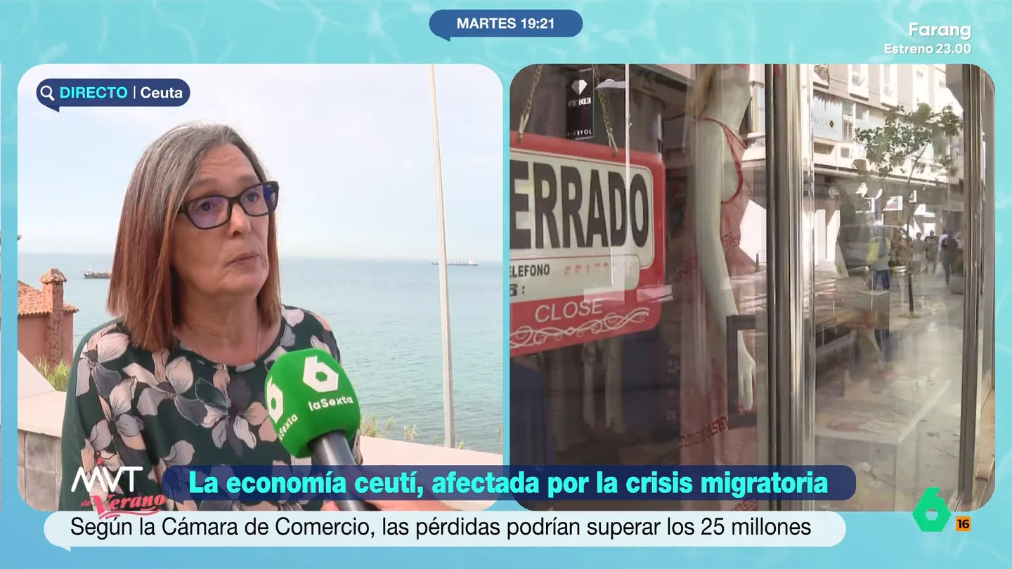 Karima Omar, sobre su reunión con Carlos Cuerpo: "No estamos pidiendo que nos subvencionen ni que nos regalen nada" El ministro de Economía se ha reunido con varios presidentes de asociaciones económicas de la ciudad autónoma para analizar el impacto económico de la crisis y buscar soluciones. Se estima que esta crisis ya ha generado pérdidas de casi 28 millones de euros.