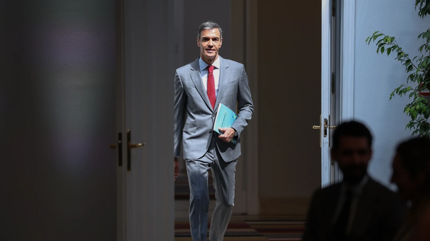 Imagen de archivo de Sánchez el pasado 28 de julio de 2026. Imagen de archivo de Sánchez el pasado 28 de julio de 2026.