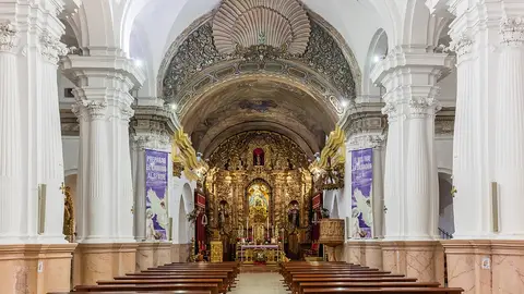 Interior de la iglesia de Nuestra Señora de África, Ceuta, España Interior de la iglesia de Nuestra Señora de África, Ceuta, España