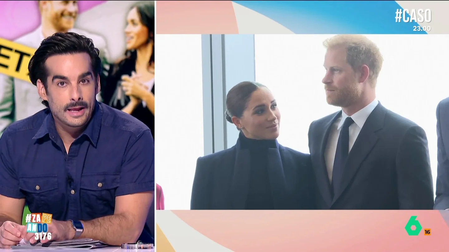 Juan Sanguino sentencia el regreso de Harry y Meghan a Reino Unido: "Todo esto me huele a divorcio" "Yo creo que han tenido una crisis muy gorda y han dicho: 'Tengo la solución. Vámonos a Reino Unido y todo se va a solucionar, pero no se va a solucionar", afirma Sanguino, que analiza la versión oficial, y la real, del regreso a casa de la pareja.