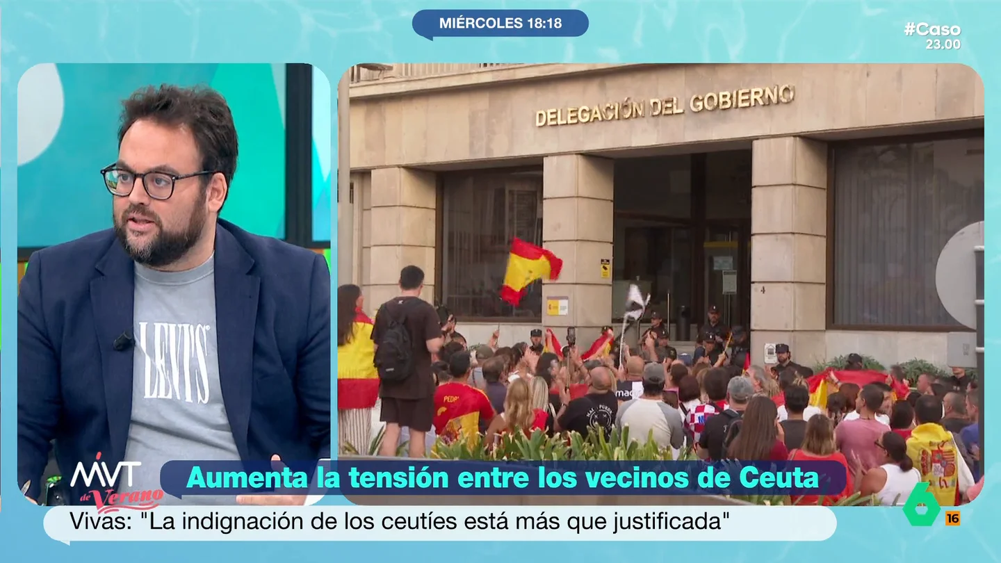José Enrique Monrosi afirma que dejar de lanzar "mensajes irresponsables" ayudaría a encauzar la situación de Ceuta La tensión en Ceuta sigue creciendo. Para el periodista, es necesario que la administración pública asuma su responsabilidad para que se agilice la toma de decisiones.