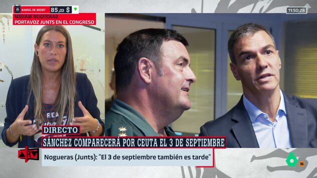 Nogueras (Junts) pide la cesi&oacute;n de las competencias de inmigraci&oacute;n para Catalu&ntilde;a: "Las queremos para tener los datos, hay mucha opacidad"