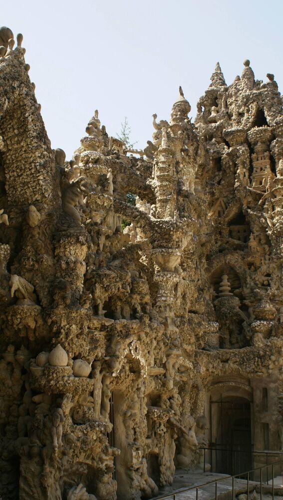 Detalle del Palais Idéal de Ferdinand Cheval