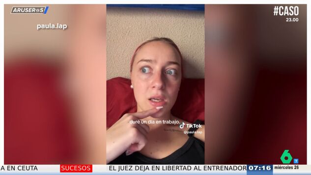 "He durado un d&iacute;a en el trabajo y me he ido por voluntad propia": la decisi&oacute;n viral de una joven de 23 a&ntilde;os