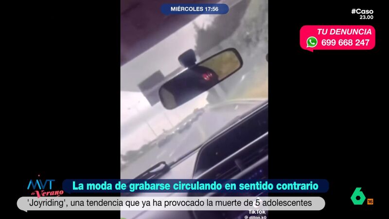 Kamikazes de 'Tik Tok': la terrible moda de conducir en sentido contrario que ya ha provocado la muerte de cinco menores en Irlanda