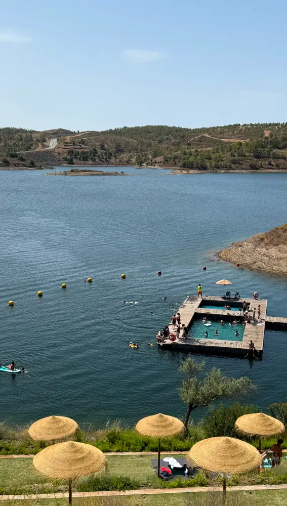 Embalse de Odeleite Embalse de Odeleite