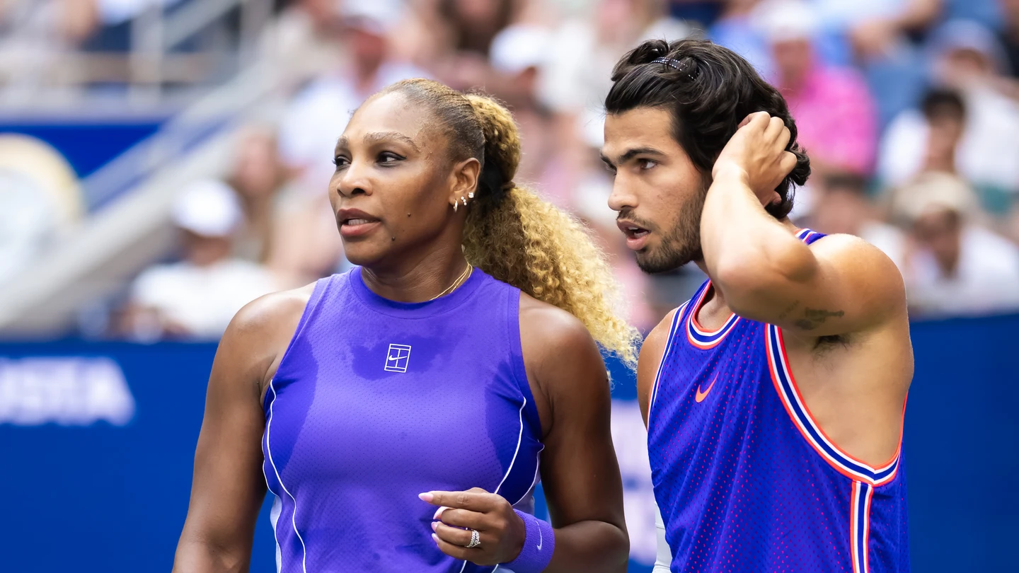 Serena Williams y Carlos Alcaraz Serena Williams y Carlos Alcaraz