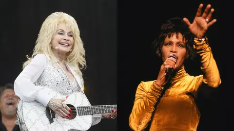 Dolly Parton y Whitney Houston Dolly Parton y Whitney Houston