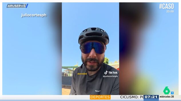 "Tengo 31 y sal&iacute; de casa con 29 a&ntilde;os": Julio Cort&eacute;s celebra su cumplea&ntilde;os dando la vuelta al mundo en bicicleta