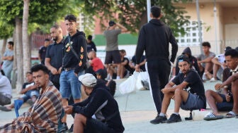 Migrantes, en Ceuta