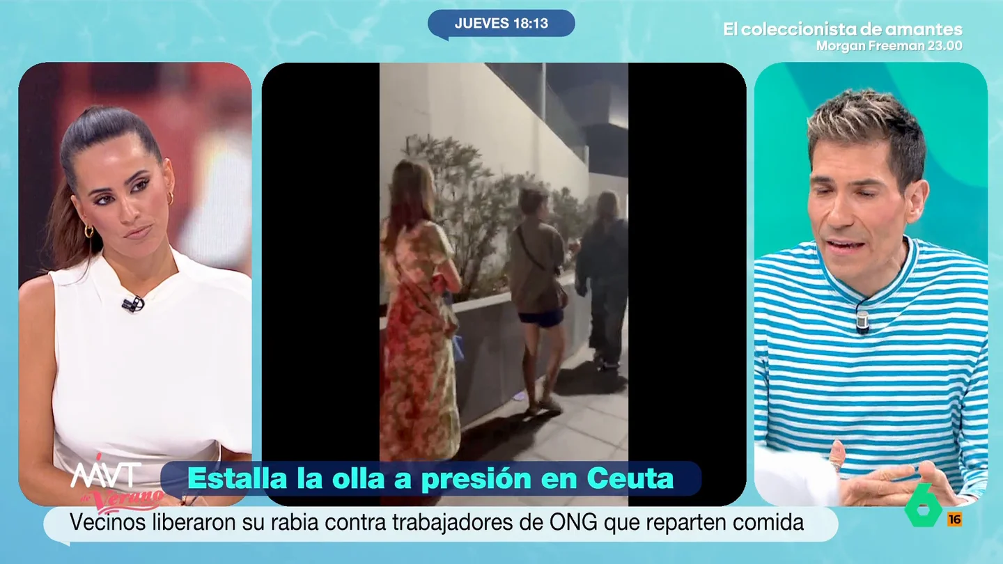 Juanma Romero, sobre la situación en Ceuta: "Lo urgente es que el Gobierno actúe" El periodista indica que la población ceutí está "muy cansada" debido a que ven que el Estado apenas ha actuado y les han fallado.