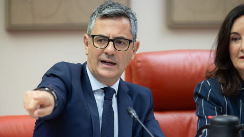El ministro de la Presidencia, Justicia y Relaciones con las Cortes, F&eacute;lix Bola&ntilde;os, comparece a petici&oacute;n propia ante la Comisi&oacute;n Mixta de Seguridad Nacional