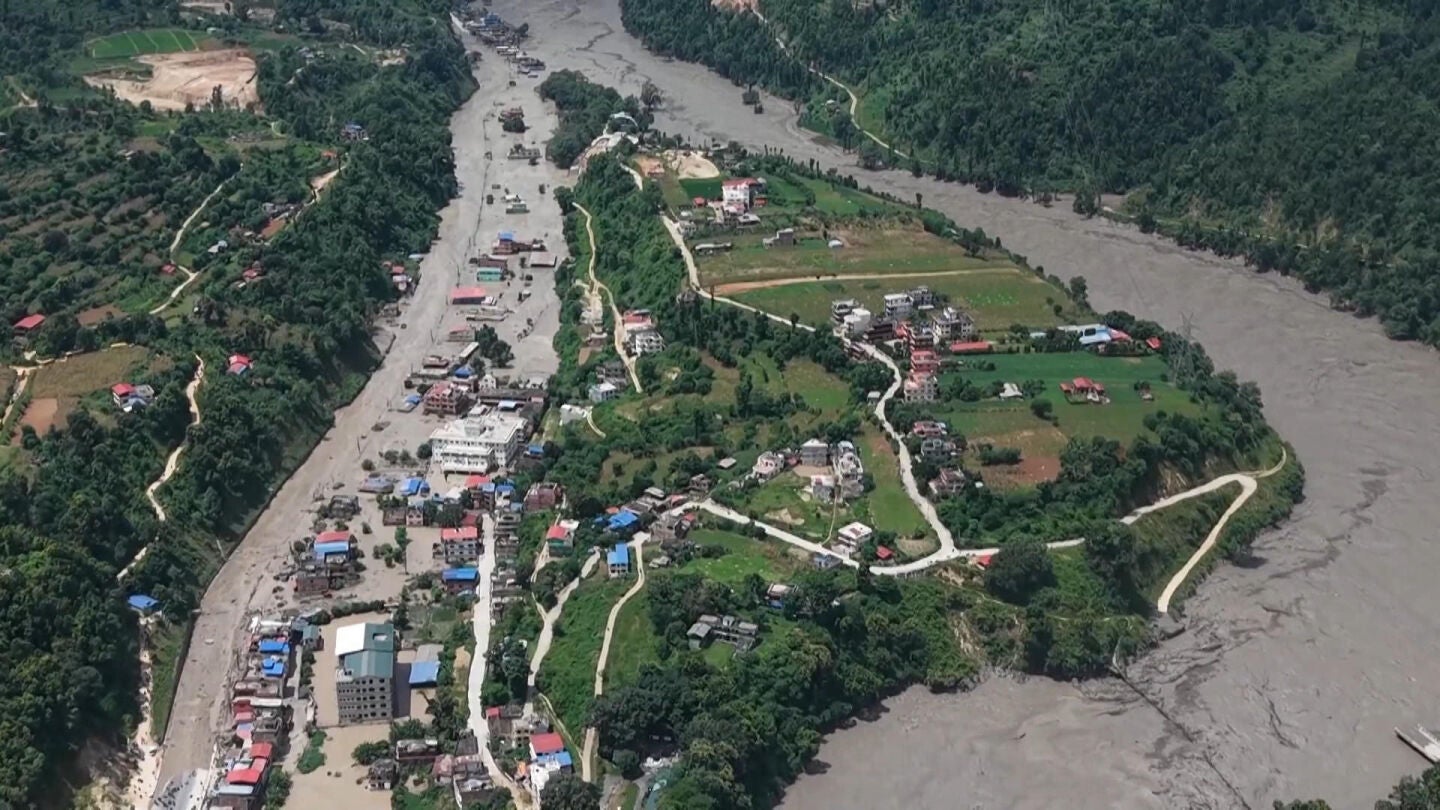 Riadas en Nepal