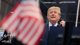 El presidente de EEUU, Donald Trump. 