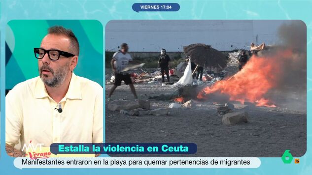 Antonio Maestre valora los disturbios registrados ayer en Ceuta, cuando un grupo de manifestantes asalt&oacute; los asentamientos de migrantes para quemar sus chabolas. Asegura que no ha identificado la presencia en el terreno de grupos organizados de extrema derecha.