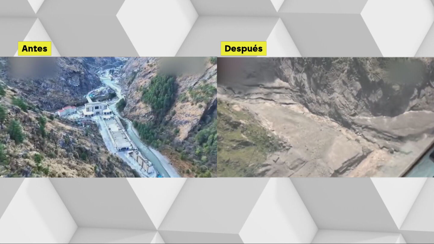 Nepal, antes y despu&eacute;s tras tres d&iacute;as de la tragedia.