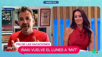 Marina Vald&eacute;s conecta con I&ntilde;aki L&oacute;pez para recordarle que el lunes se le acaban las vacaciones. El presentador, con su afilada iron&iacute;a, demuestra que no ha desconectado de la actualidad y que est&aacute; preparado para su regreso.