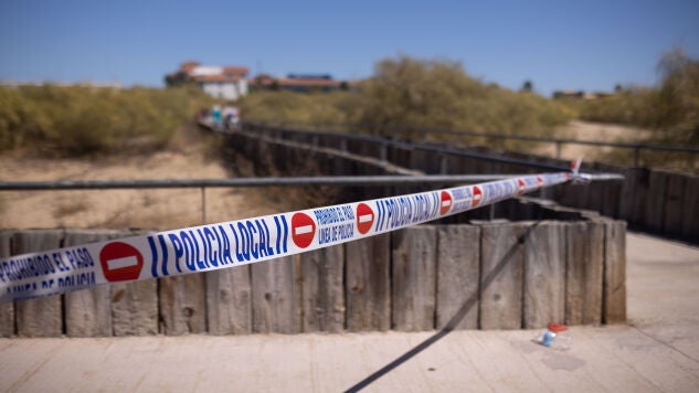 Im&aacute;genes de donde ha sido localizado el cad&aacute;ver de la v&iacute;ctima. A 28 de agosto de 2026 en Isla Cristina, Huelva (Andaluc&iacute;a, Espa&ntilde;a).