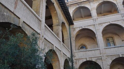 Detalle de la capilla y hospicio de la Vieille Charité