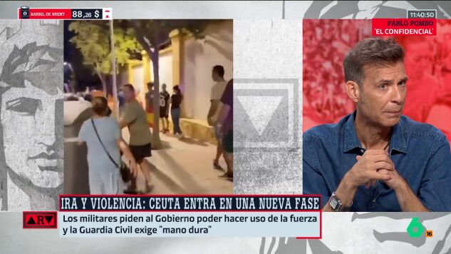 Pablo Pombo, sobre la tensi&oacute;n en Ceuta: "Se puede rechazar el racismo sin negar el malestar social"