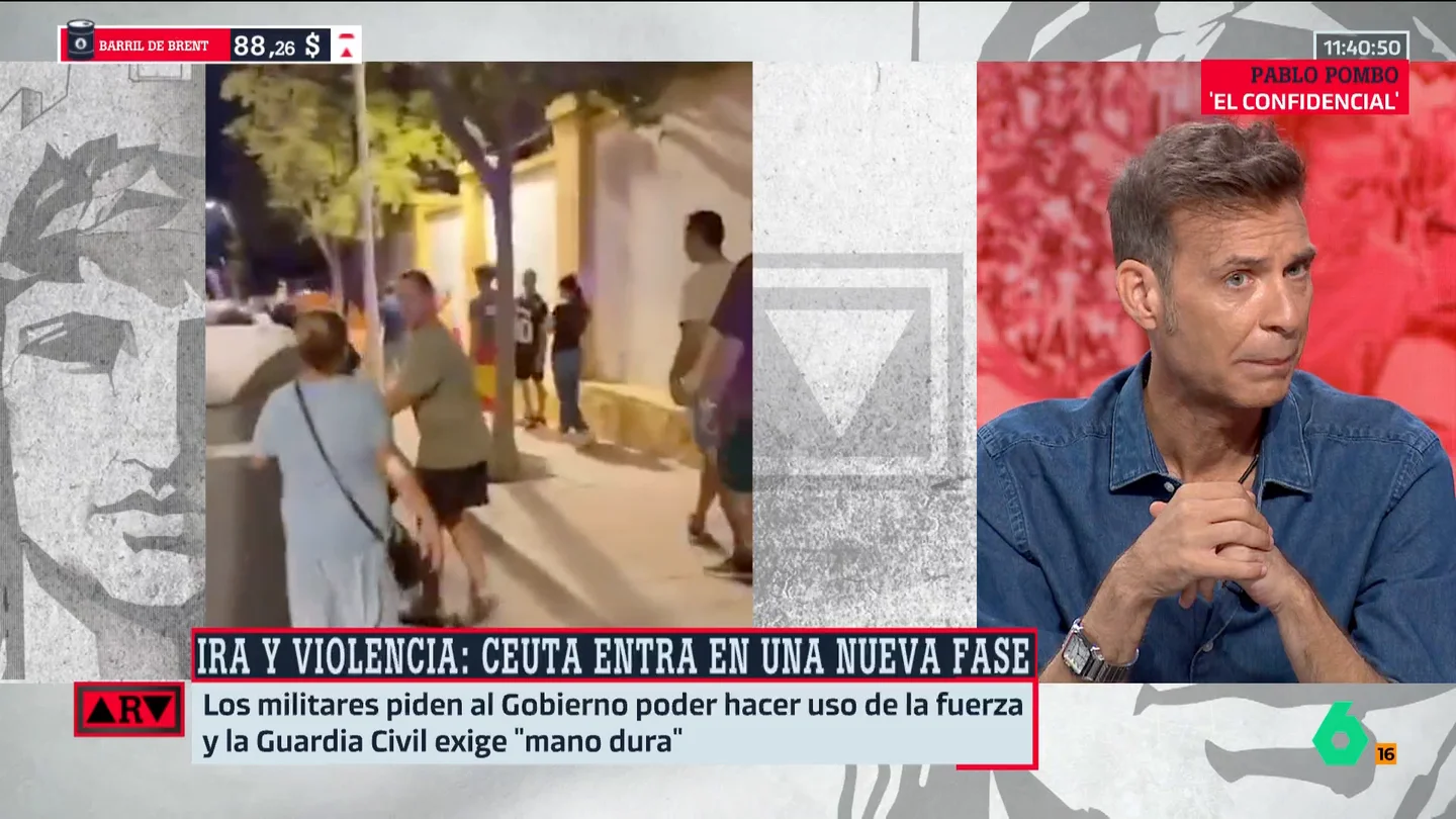 Pablo Pombo, sobre la tensión en Ceuta: "Se puede rechazar el racismo sin negar el malestar social" Pablo Pombo, sobre la tensión en Ceuta: "Se puede rechazar el racismo sin negar el malestar social"