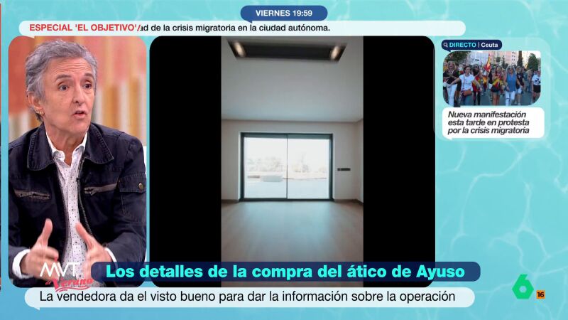 Ramonc&iacute;n, sobre el &aacute;tico de D&iacute;az Ayuso: "Cuando tienes las cosas bien hechas tardas un minuto en explicarte"