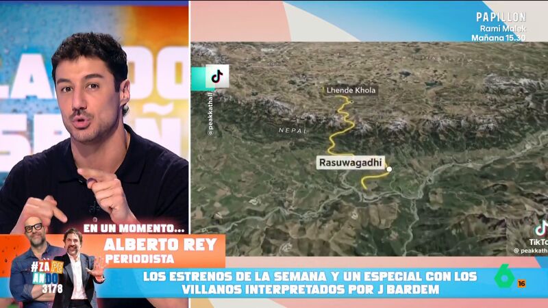Francisco Cacho desvela si existe riesgo de que se produzca una nueva riada en Nepal