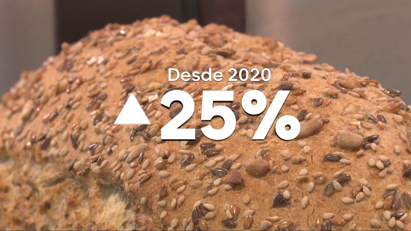 El pan sube un 25% de precio desde 2020 El pan sube un 25% de precio desde 2020