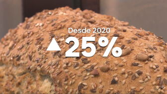 El pan sube un 25% de precio desde 2020