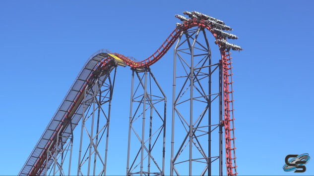 X2  del parque californiano Six Flags Magic Mountain.