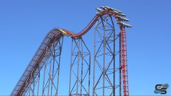 X2 del parque californiano Six Flags Magic Mountain.