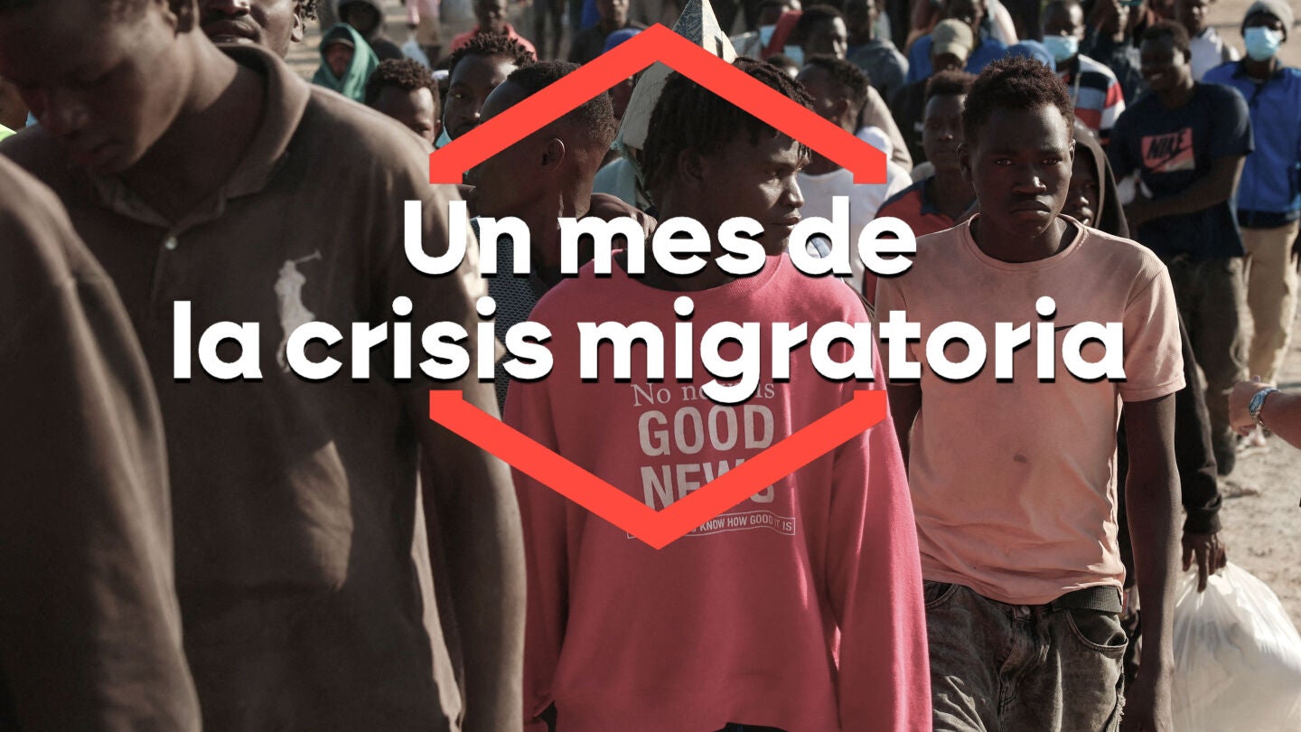 Un mes de la crisis migratoria en Ceuta. 