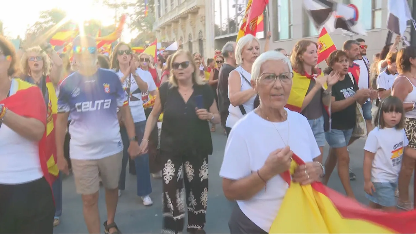 Manifestación en Ceuta Manifestación en Ceuta
