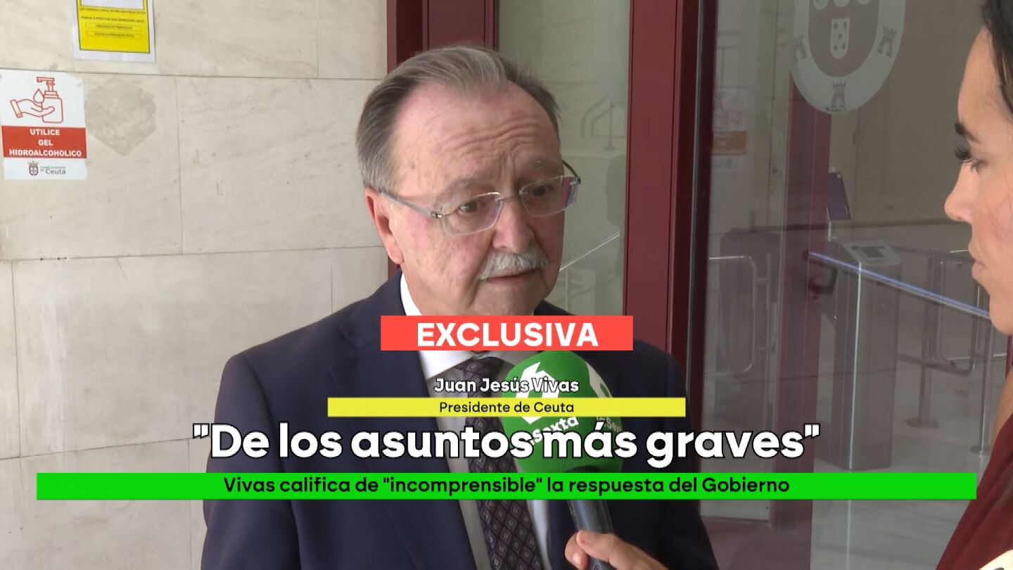 Juan Jes&uacute;s Vivas, en exclusiva para laSexta. 