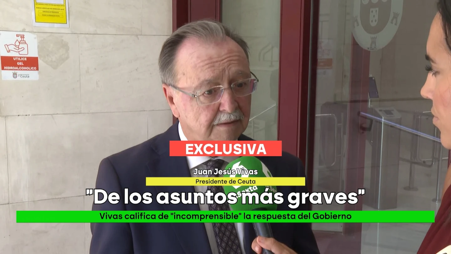 Juan Jesús Vivas, en exclusiva para laSexta. Juan Jesús Vivas, en exclusiva para laSexta.