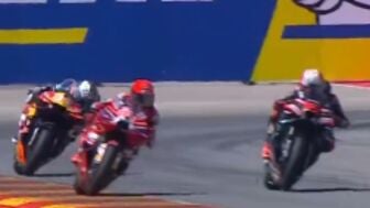 M&aacute;rquez, Acosta y Bezzecchi 