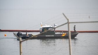 Una embarcaci&oacute;n de la Guardia Civil en Ceuta