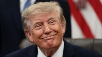 El presidente estadounidense, Donald Trump, en el Despacho Oval de la Casa Blanca
