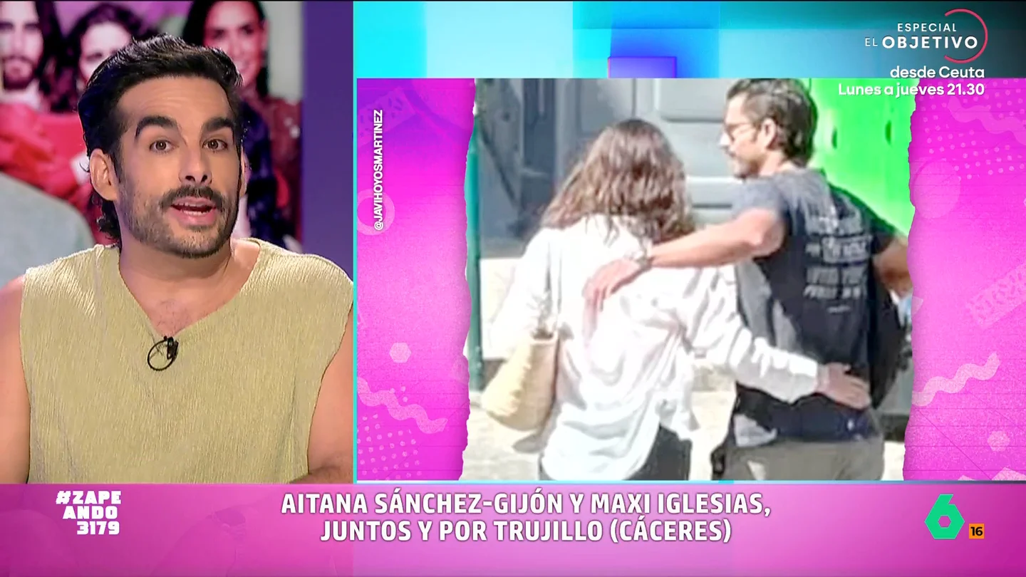 Cazan a Aitana Sánchez-Gijón y Maxi Iglesias en Trujillo (Cáceres): "Tienes abrazos, tienes complicidad..." El periodista Javi de Hoyos publicaba en su perfil de redes sociales unas imágenes en la que se podía ver a los actores paseando por este municipio de Cáceres.