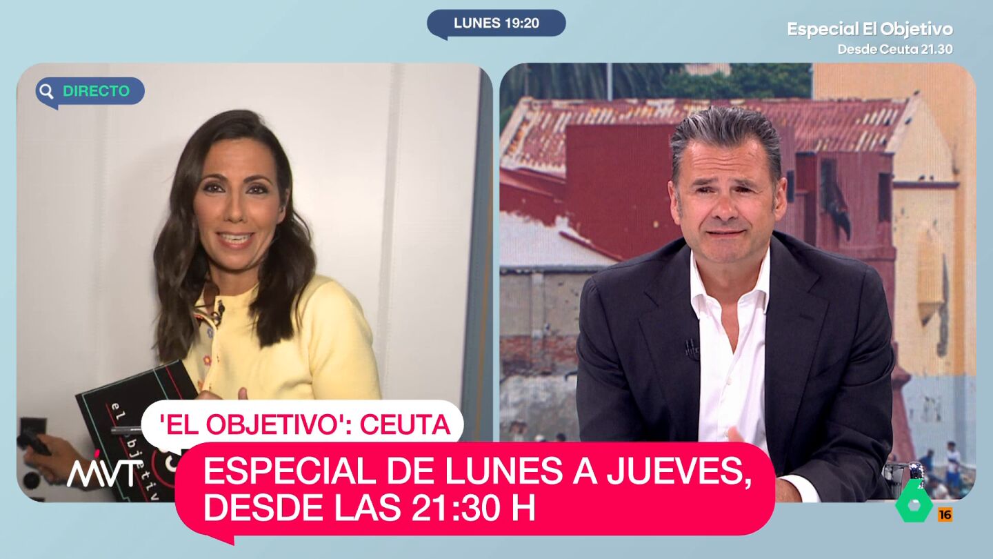 Ana Pastor conecta con I&ntilde;aki L&oacute;pez desde lo que ser&aacute; el nuevo plat&oacute; de M&aacute;s Vale Tarde, al que todav&iacute;a "queda alg&uacute;n detalle por cerrar", pero del que ya se aprecia un gran ventanal: "Es una mirada a la calle, que es lo que nos gusta en laSexta".