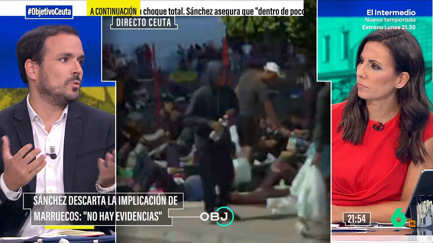 Alberto Garzón señala que "el Gobierno está siguiendo la estrategia del apaciguamiento" en Ceuta El exministro de Consumo considera que esa estrategia "no ha servicio" ya que no ha conseguido "apaciguar a nadie". A pesar de ello, indica que "existe racionalidad al negar la responsabilidad de Marruecos".